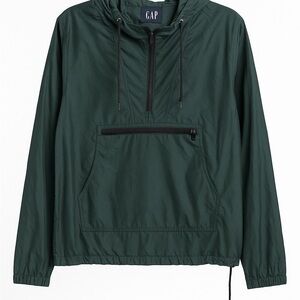 GAP Vintage Women's Forest Green Windbreaker